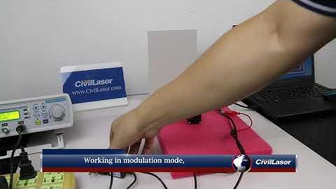 520nm 100mW Laser Module CW&TTL Modulation