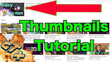 How to Make tumbnails on iPad , Making Thumbnails with Procreate
