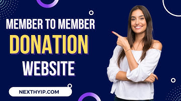 Buy Member to Member Donation Website || Zarfund Website || Demo Website || Nexthyip