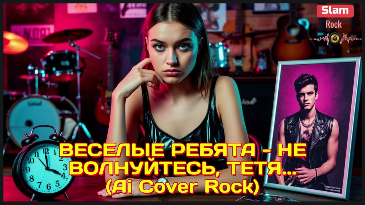 ВЕСЕЛЫЕ РЕБЯТА - НЕ ВОЛНУЙТЕСЬ, ТЕТЯ ( AI COVER ROCK )