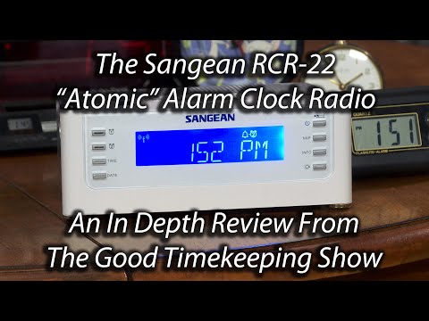 Sangean RCR-22 Alarm Clock Radio In Depth Review