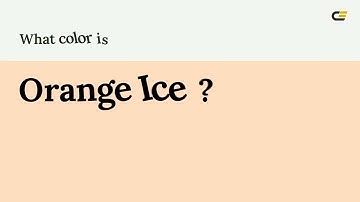 What color is Orange Ice ? #ffdec1 hex color - Brown color - Warm color ffdec1