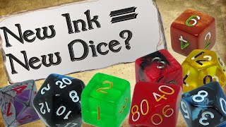 Why Change the Number Color of Your Dice? | Re-Inking