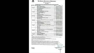 IUB date sheet 2026 exam 5 years law Islami University of Bahawalpur