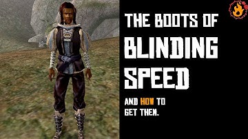Pemenie and the Boots of Blinding Speed - Side Quest Walkthrough (TES III Morrowind)