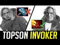 Topson INVOKER -- Goodbye MemeHammer, Hello DAGON - RIP pubs