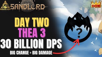 x10 More DPS 30 Billion DPS Thea3 | Torchlight Infinite Sandlord