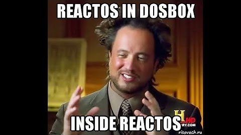 ReactOS in DOSBox inside ReactOS