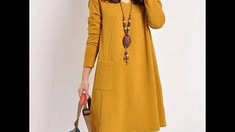 Mid length dress with bottom skirt - DayDayNews