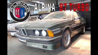 1983  Alpina B7 Turbo E24  Restoration part 1  アルピナ B7ターボ レストア part 1