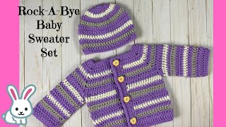 How to Crochet a Baby Sweater