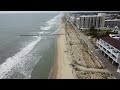 Rehoboth Beach, DE erosion near boardwalk 05/16/2022