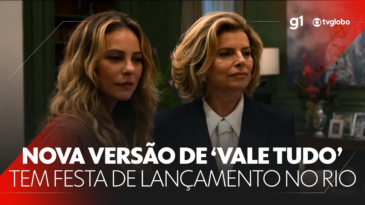 📺'Vale Tudo' tem festa de lançamento no Copacabana Palace #g1 #JN #notícias