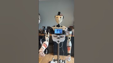 Inmoov playing rock, payer, scissors with AI #robot #robotics