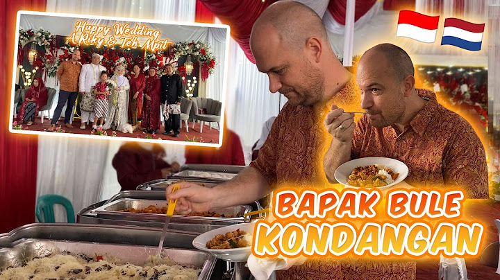 FIRST TIME FOR A FOREIGN GUEST TO A WEDDING :) | 🇮🇩 🇳🇱 Happy Wedding Our Editor AJ Family Vlog :)