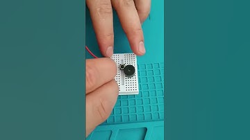 DIY Buzzer with Push Button & 12V Battery 🔔⚡ | Simple Electronics #voltlab #automobile #light