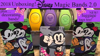 Today i'm sharing the unboxing of my magic bands for 2018. new luggage
tag designs and extra perks card that replaces your separate booklet.
so excited t...