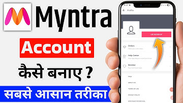 How to create an account in Myntra App | How to create an account in Myntra | How to create Myntr...