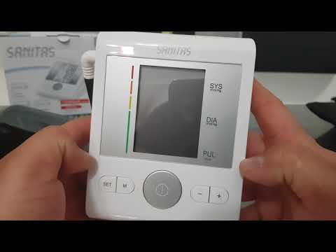 How To Sanitas SBM 22 Oberarm-Blutdruckmessgerät