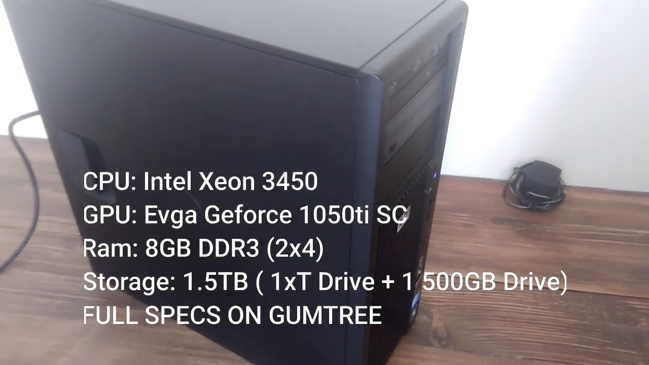 Pc Showcase For Gumtree - YouTube