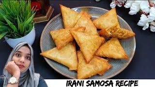 Irani Samosa | Ramadan Special Recipes || Onion Samosa Recipe | Onion Poha Samosa | Pyaz ka Samosa