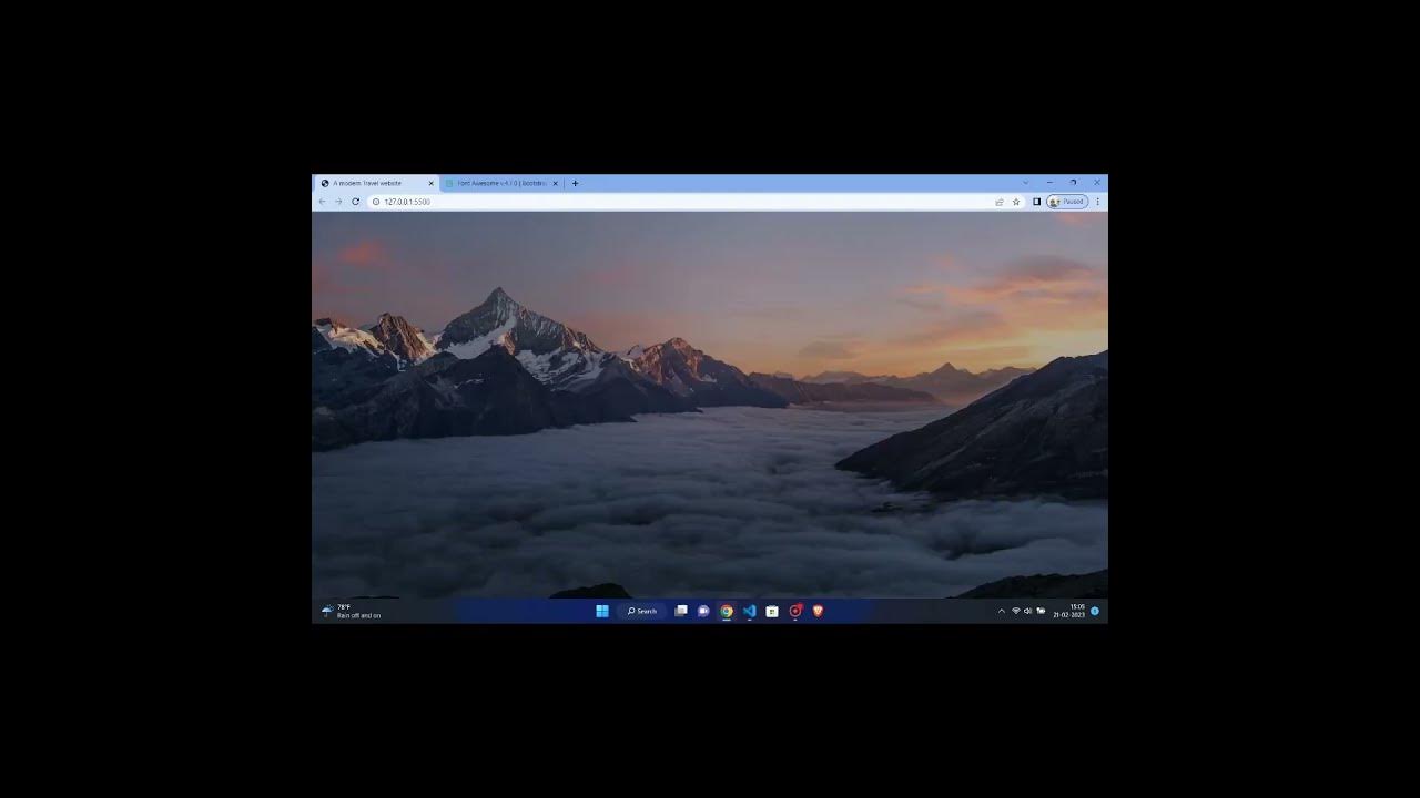 Custom Input Type File Upload Button Using HTML & CSS - YouTube