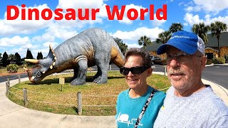 RV Traveling the  USA - We go to Dinosaur World Plant City Florida - Dinos and playgrounds by DownTheRoadWeGo 92 views 2 years ago 13 minutes, 44 seconds