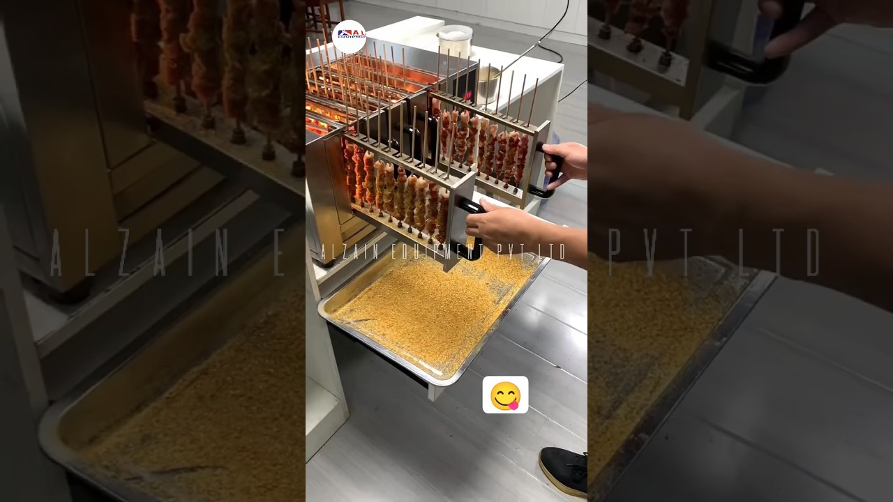 Electric Kabab Griller 🧆 Alzain™ Brand ⚙️ Equipment 