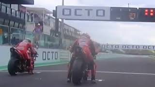Francesco Pecco Bagnaia Falstart at Misano 2021