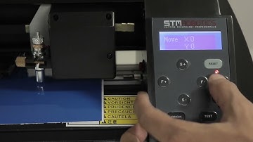 Panel del Control del Plotter de corte - CUSTOM