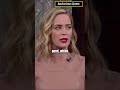 Emily Blunt On American Vs British Compliment | Shorts #emilyblunt