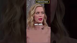 Emily Blunt On American Vs British Compliment | Shorts #emilyblunt
