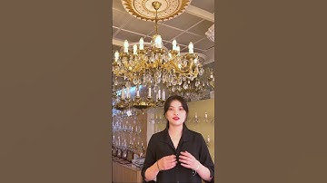 Đèn chùm đồng pha lê VIKTORIE