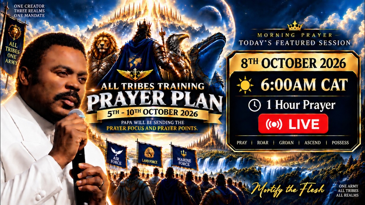 All Tribes Training Day 8 | 6:00 AM Prayer with The Bondservant of Christ John