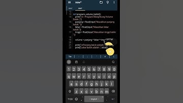 Tugas UTS dasar pemograman #coding #pydroid3 #tutorial #fyp