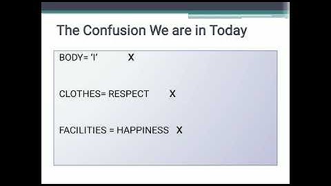 Understanding Human Being As a co-existence of the sentient"I" & the Material Body.