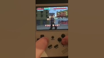 Tekken 3 PS1 On The Anbernic RG35XX #retrogaming #shorts