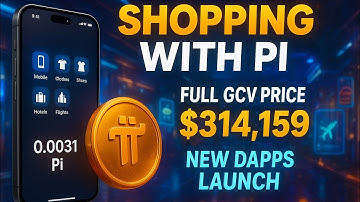 Pi Network  Update Shopping With Pi Coin|Full GCV Price $314,159|pi network open mainnet launch date