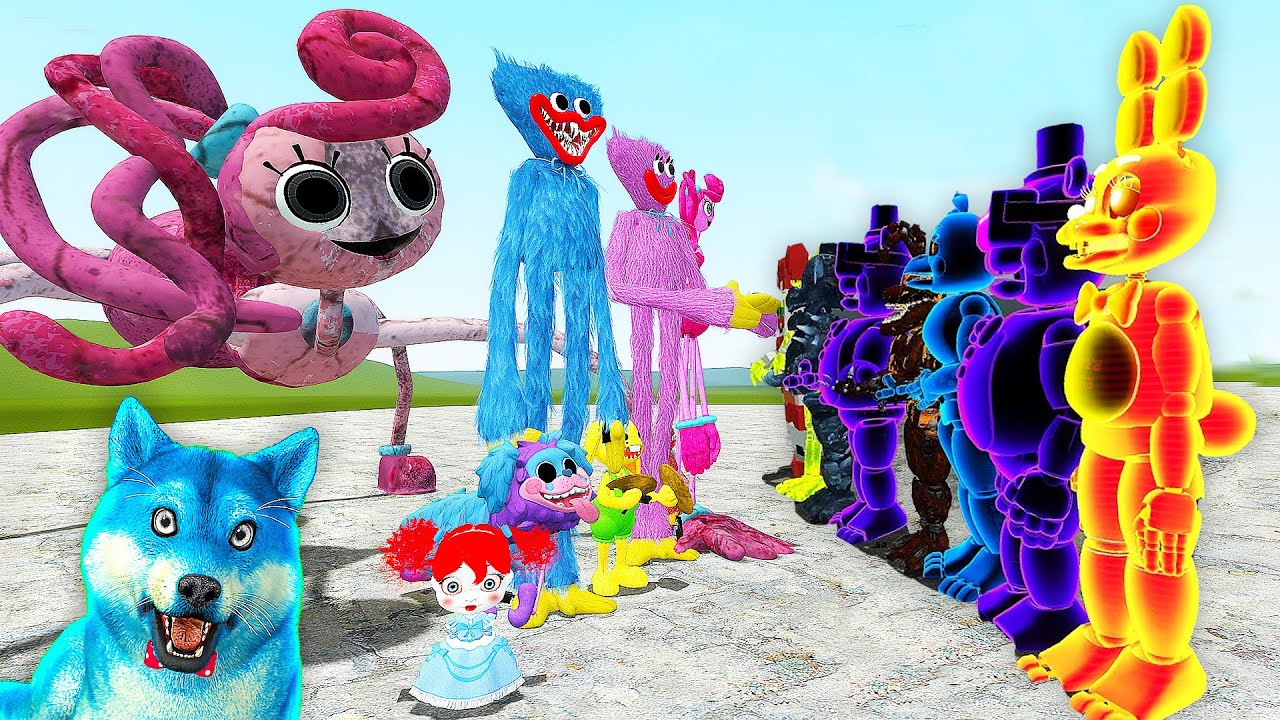 Мод на garry s mod poppy playtime