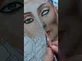 رسمت نفرتيتي طلعت حقيقة   رسم