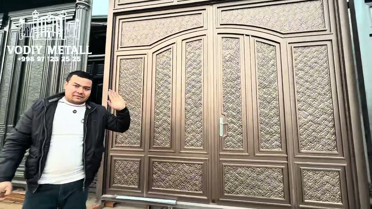 barcha turdagi temir darvozalarga buyurtma olamiz