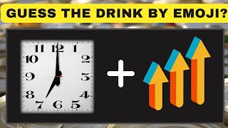 Soft Drinks Quiz | Guess The DRINK By The Emoji Quiz | Drink Game quiz screenshot 1