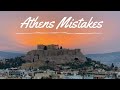 Athens Mistakes | Don't Do This In Athens, Greece 2020