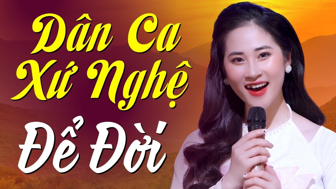 Hoàng Thu Hà - Giọng ca hát dân ca xứ nghệ hay nhất hiện nay | Dân ca xứ Nghệ ngọt ngào hây Mê Mẩn