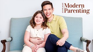 Jake Ejercito and Ellie on their first Modern Parenting Spotlight