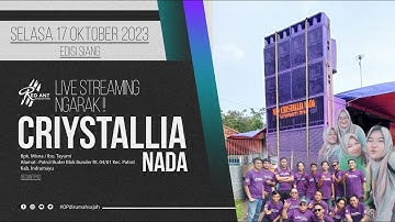LIVE STREAMING CRYSTALLIA NADA | PATROL BUNDER - INDRAMAYU | SELASA 17 OKTOBER 2023 | EDISI SIANG