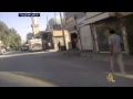 خلو شوارع مدينة الرقة من