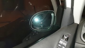 VW Tiguan 2013 mirrors folding from remote/unfold when ignition is ON