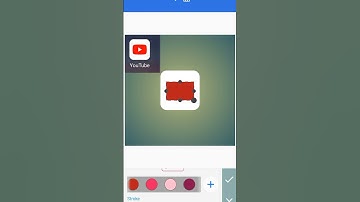 YOUTUBE logo design | How to make YouTube logo on pixellab|#virtualtutorial #logo