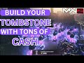 MWZ - How To Make a Large Money Tombstone
